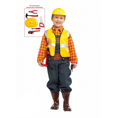 Costume Carpentiere Bimbo